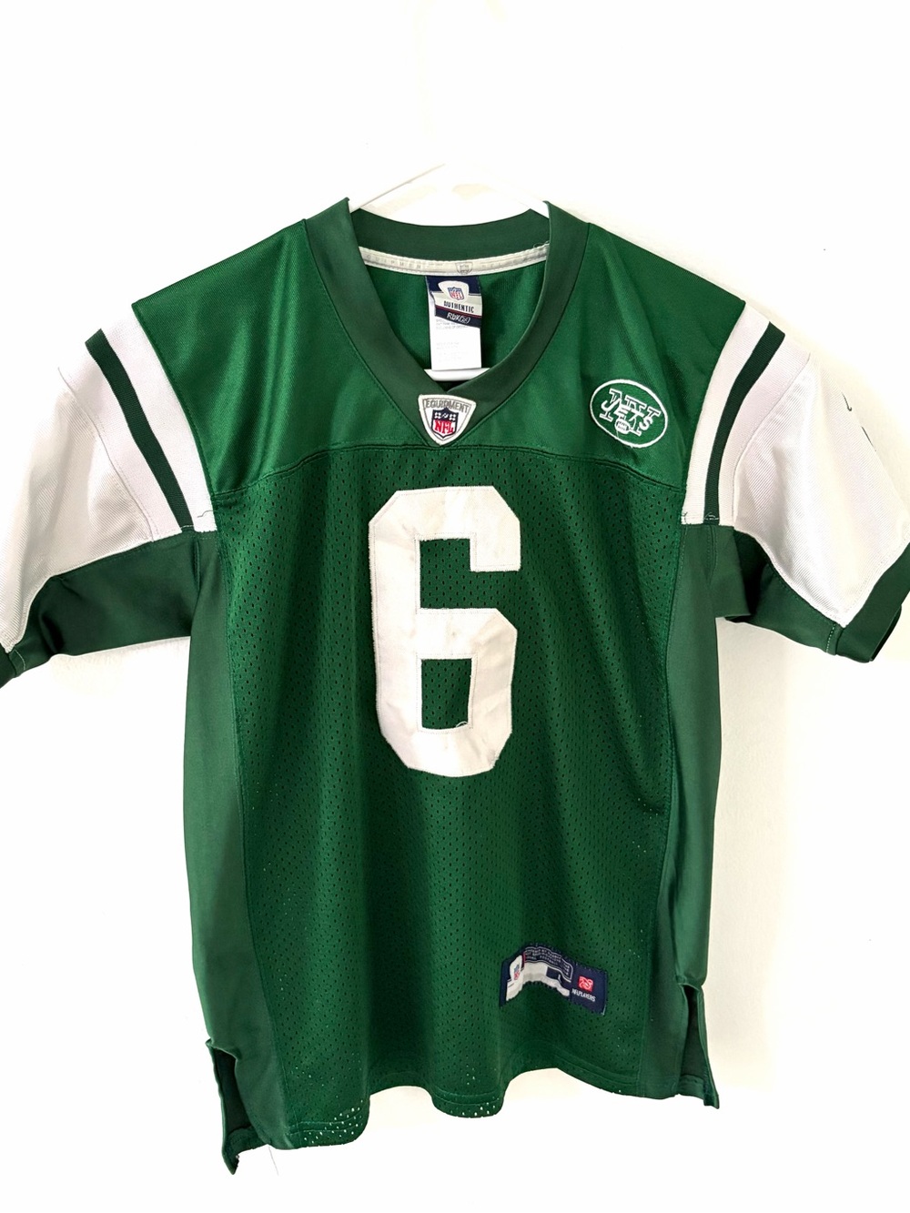 Reebok NFL Authentic New York Jets Mark Sanchez Jersey, Size: Youth Large